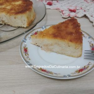 Receitinha deliciosa e fácil de pudim de pão da vovó
